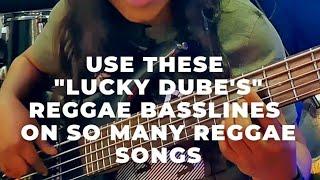 Use these "Lucky Dube's" Reggae Basslines on so many Reggae songs, progressions like 1, 4, 5, 1