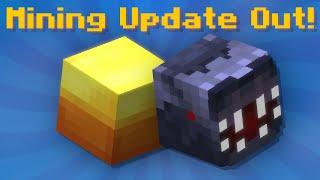  Mining Update Day 2... Gemstone Powder Grinding! | Hypixel Skyblock Live!