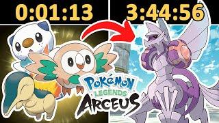 ชายที่สู้กับโปเกม่อนแบบเร็วที่สุดในโลก | POKEMON LEGENDS: ARCEUS SPEEDRUN REACTION