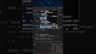 How to Center an ImGui Element in C++ | Quick Tip #shorts #imgui #C++