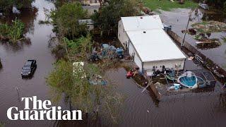 Residents cleaning up after Hurricane Francine hits Louisiana coast