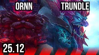 ORNN vs TRUNDLE (TOP) | KR Master | 25.12