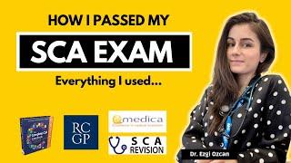 How to pass the SCA exam | Dr Ezgi Ozcan