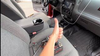 2002 Ford Ranger carpet to vinyl flooring swap