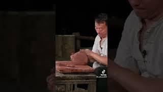 whole process of making inkstone by ancient way