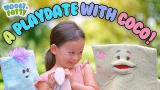 Wooby & Fotty Count With Their Friend Coco! - Talk to Kids - Learn to count - Pre School Puppet Show