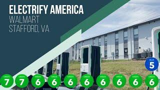 Electrify America | Walmart | Stafford, Virginia| Charging Site Review