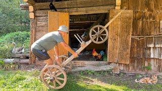 FINALLY Our Underground House is Almost Finished! Primitive life in the Carpathian Mountains