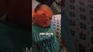 Milk Drunk! #baby #babyboy #cute #cutebaby #milkdrunk