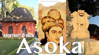 Ashoka Rock Edict Kalsi - Stories of Asoka - Discovery of Asoka by James Prinsep and George Turnour