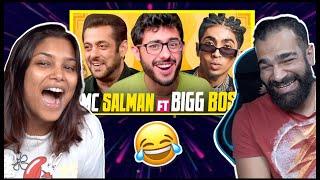 MC SALMAN FT BIGG BOSS - CARRYMINATI REACTION