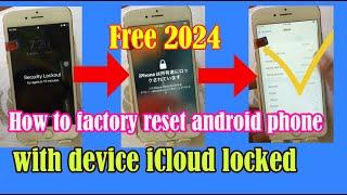 factory reset iphone disabled / How to Remove iCloud Activation Lock on any iPhone and iOS  2024