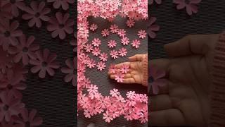 How To Make Stunning Paper Flower Easily!  #viral #diy  #craft #kidscraftwork #paperflower #shorts