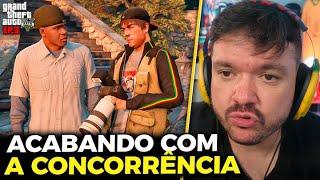 ACABANDO COM A CONCORRÊNCIA! - GAULES JOGANDO GTA 5 EP3  | CORTES DO GAULES