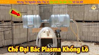 Anh tây báo thủ thử thách chế tạo súng thần công plasma và cái kết cực mãn nhãn || Review giải trí