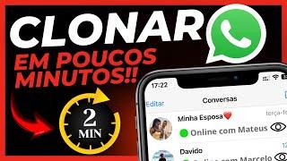 Como CLONAR WHATSAPP com a NOVA FUNÇÃO OFICIAL do Aplicativo? (MÉTODO ATUALIZADO)