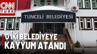 SON DAKİKA  DEM'li Belediyelere Kayyum! Tunceli Ve Ovacık Belediyelerine Yeni Görevlendirme!