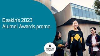 Deakin's 2023 Alumni Awards promo