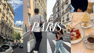 PARIS VLOG  travel day, exploring the city, shopping & olympics opening