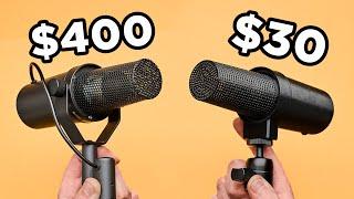 $30 DIY Shure SM7B Microphone!