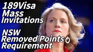 【Visa News】189 Skilled Visa Invitation RAINED again! NSW removes skilled points!? No More 100 points