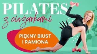 Pilates z ciężarkami | Trening na jędrny biust i ramiona | #ŻelaznyPoranek #233 | Ola Żelazo