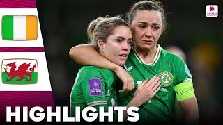 Wales vs Ireland | Highlights | Women's Euro Qualifiers 03-12-2024