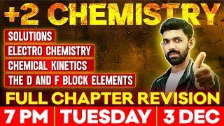 Plus Two Chemistry | Chapter 1, ,2,3,4 | Mini Marathon  | Exam Winner Plus Two