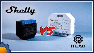 #Shelly 2.5 vs #Sonoff DualR3