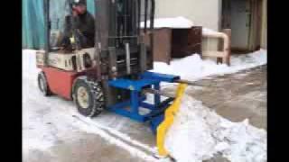 SPB Fork Truck Snow Plow