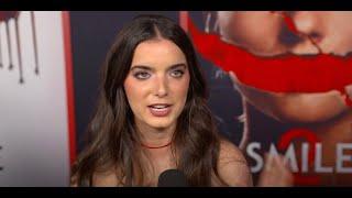 Dylan Gelula Interview about Smile 2 at the Global Premiere