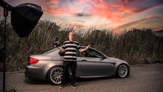 The Secret to Taking Amazing Photos of your Car!  | Lightpainting + Flash Photography