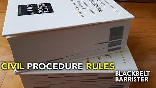 Understanding the Civil Procedure Rules | BlackBeltBarrister