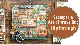 Stamperia Art Of Travelling by Sara Alcobendas Flipthrough