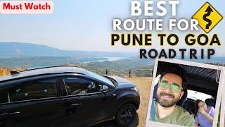 Pune to Goa Road Trip by Car Tata Nexon | Pune to Goa Route current situation in 2024 | Travel Vlog