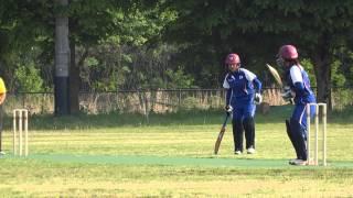 【CRICKET】　BATTING JAPAN　#17 Kurumi Ohta #3 Shizuka Miyaji