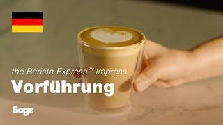 The Barista Express™ Impress | Der perfekte Latte | Sage Appliances DE