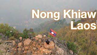 Nong Khiaw Laos | Pha Daeng Viewpoint | Drone | 농키아우 라오스 | 파댕 전망대 | 드론