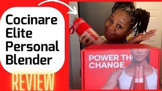 Unboxing and Reviewing Cocinare Elite Go Power Personal Blender