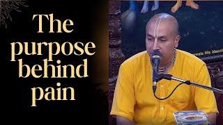 23rd June '24 |  H.G. Gauranga Prabhu | The purpose behind pain | ISKCON Chowpatty Mumbai.