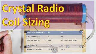 Crystal Radio Coil Sizing (4K)