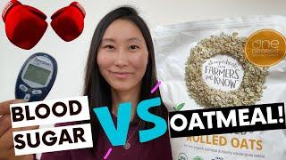 What Can I Eat For Balanced Blood Sugar? (A Blood Sugar Experiment With Oatmeal!)