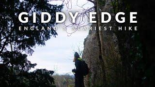 Hiking Giddy Edge | England's Scariest Hike - Peak District