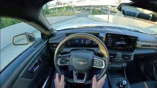 2024 Mustang GT Manual Transmission POV Drive