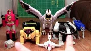 Power Rangers Ninja Megazord / Ninja Mega Falconzord Review (Toy Figure)