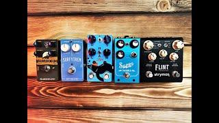 Tremolo Shootout - Vagabond, Surfy Trem, Harmonious Monk, Supro, Flint