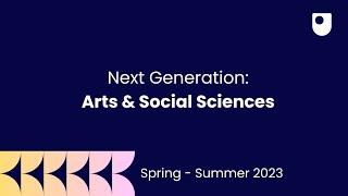 Meet the Next Generation in Arts and Social Sciences - OU's Kevin Shakestaff invites you