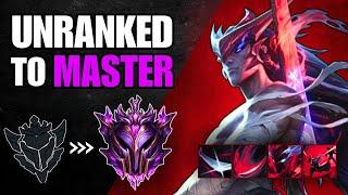 Educational Unranked to Master on Yone - Wild Rift