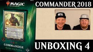 Unboxing Commander 2018 Deck 4 deutsch Magic the Gathering traderonlinevideo MTG Trader