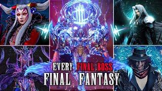 [4K60ᶠᵖˢ] EVERY FINAL BOSS in FINAL FANTASY SERIES (1988-2023) FINAL FANTASY XVI 2023